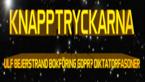 2024-07-25_KNAPPTRYCLARNA ULF BEJERSTRAND BOKFÖRING GDPR DIKTATORFASONER