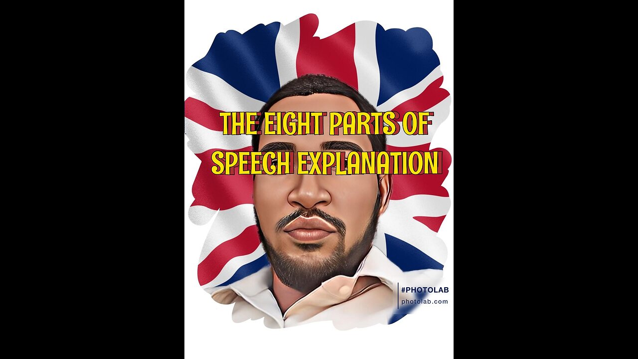 Parts of speech explained.