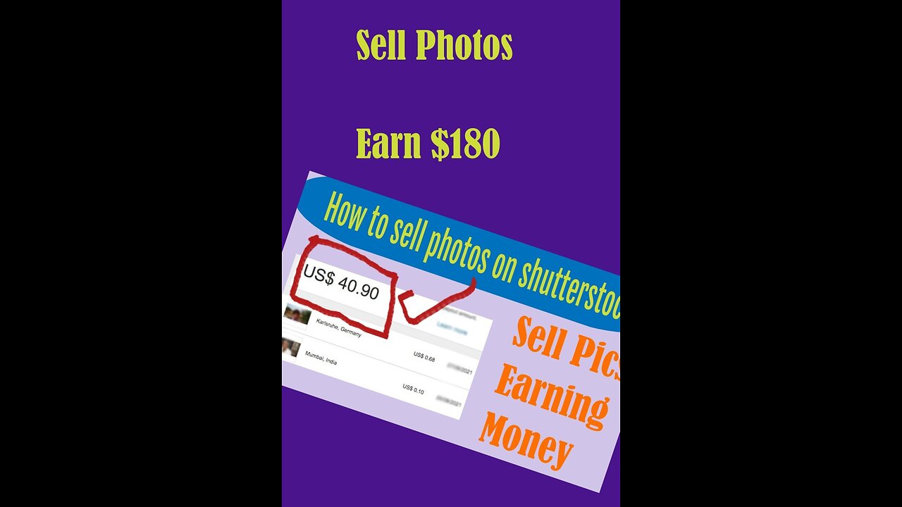 How to sell Photos on shutterstock