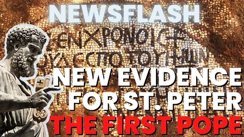 NEWSFLASH: NEW EVIDENCE FOUND for St. Peter! Tell Your Friends!