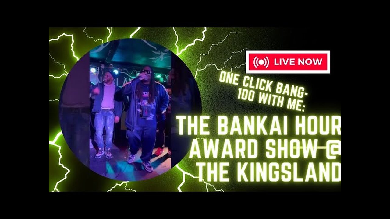 One Click Bang's Epic Performance of "100 with me" The Bankai Hour Award Show 2023 the Kingsland