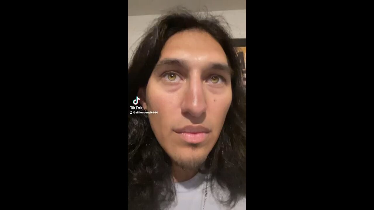 TikTok model with filter