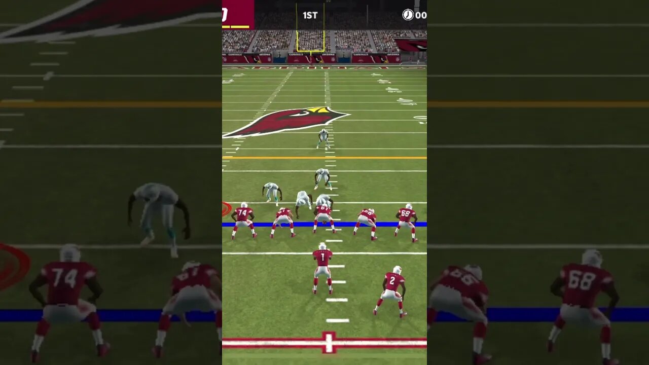 Cardinals RB Chase Edmonds Pass Reception Gameplay - Madden NFL 22 Mobile Football