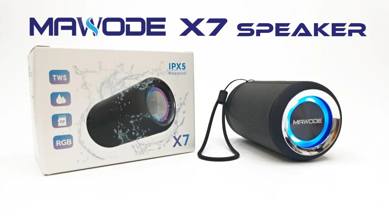 MAWODE X7 Mini Bluetooth IPX7 Speaker Review