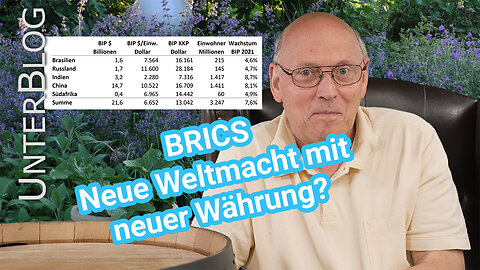 BRICS-Staaten - Fluch oder Segen für die Welt? G7, Petrodollar, US-Anleihen