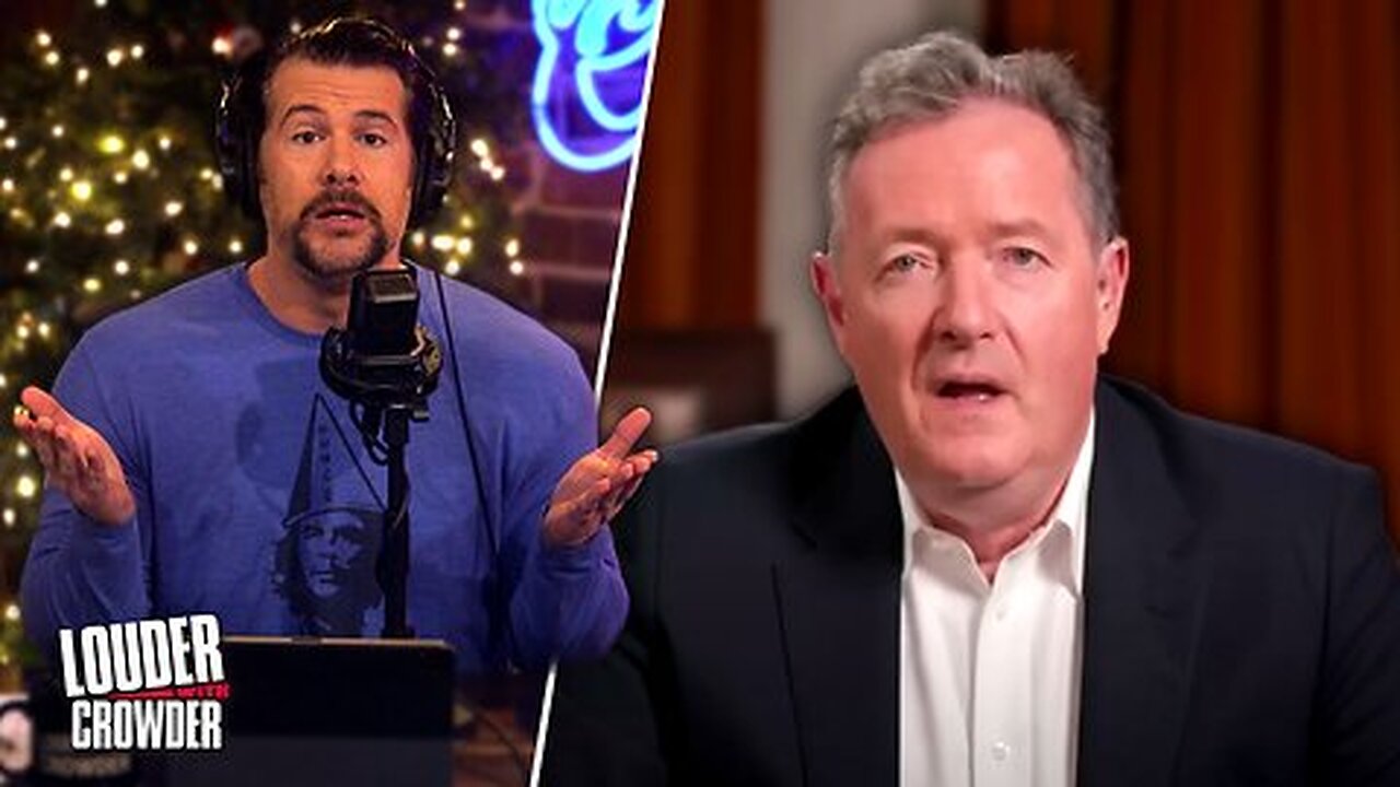 Free Speech Hypocrite Piers Morgan Hates Alex Jones, Platforms Terrorists!