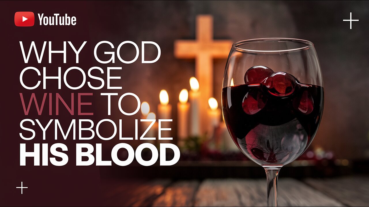 Why God Chose Wine to Symbolize His Blood 🍷 #HolySymbol #GodsPurpose #God #Jesus #holyspirit #Love