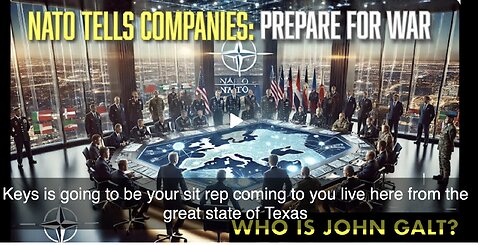 MONKEY WERX SITREP- NATO TELLS COMPANIES TO PREPARE FOR WAR. FINAL COUNTDOWN.