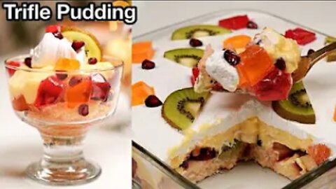 Fruite Custard Trifle