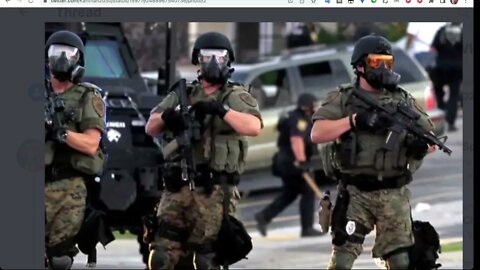 🟨 四張不同國家的警察處理抗議者的照片