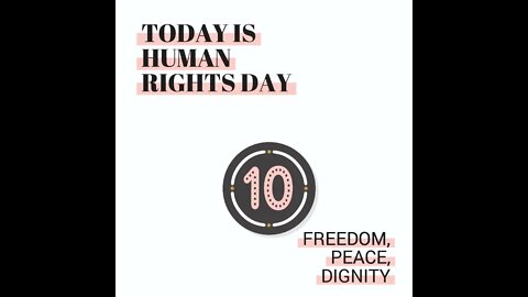 Today is Human Rights Day