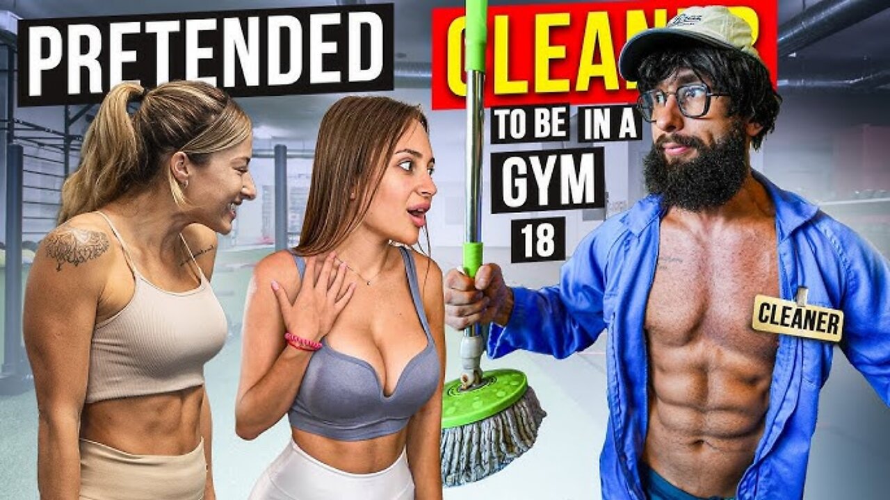 Elite PowerLifter Pretended to be a CLEANER | Anatoly Gym Prank