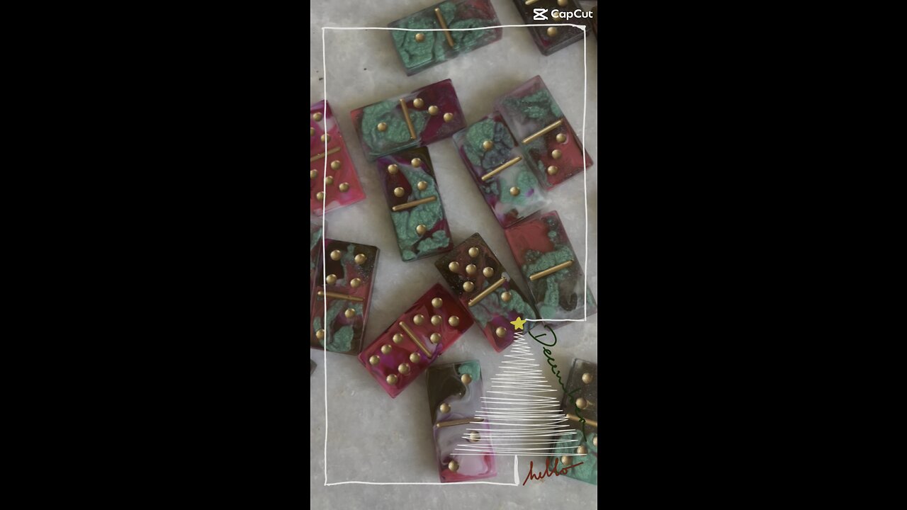 New handcrafted dominoes