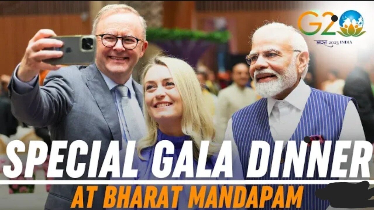 Exclusive visuals from gala dinner during G20 summit at bharat mandapam