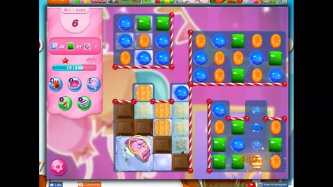 Candy Crush Level 5605 Talkthrough, 28 Moves 0 Boosters