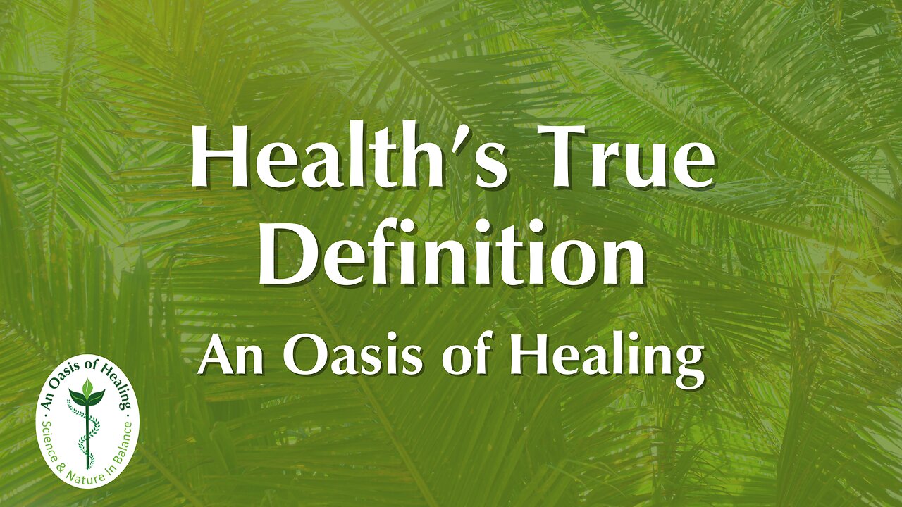 Optimal Functioning Of The Organism Equals Health