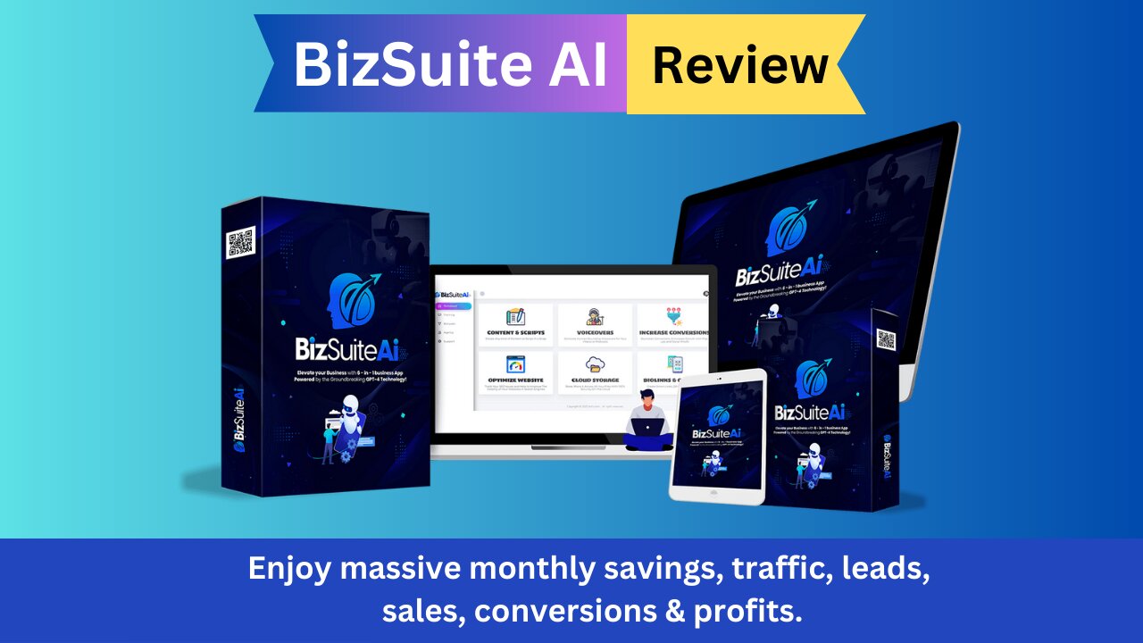 BizSuite AI Review 2023 ⭐ The Ultimate 6 in 1 Business App