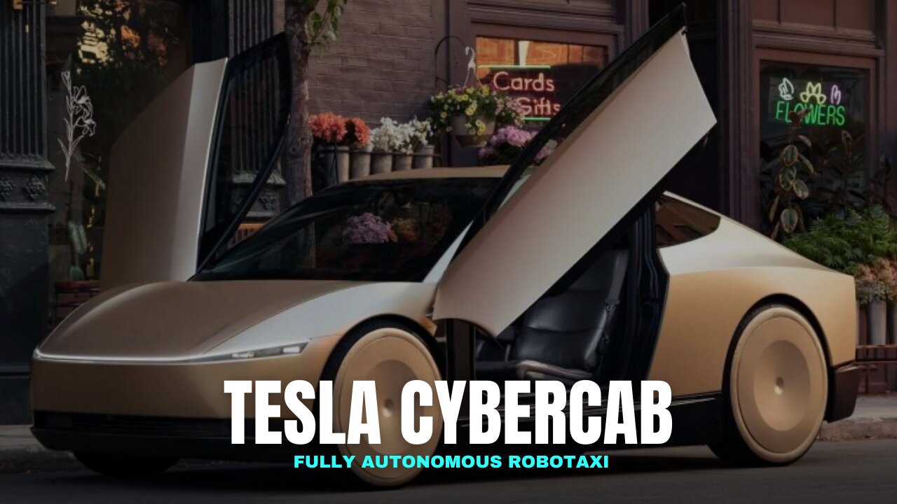 🟣 Tesla has finally revealed its Cybercab