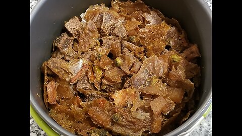 Lets take great tasting Beef Stew and Dehydrate it, then examine it, Rehydrate it, and enjoy it.