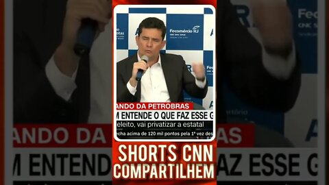 Sergio Moro fala sobre a Petrobrás . #shortscnn