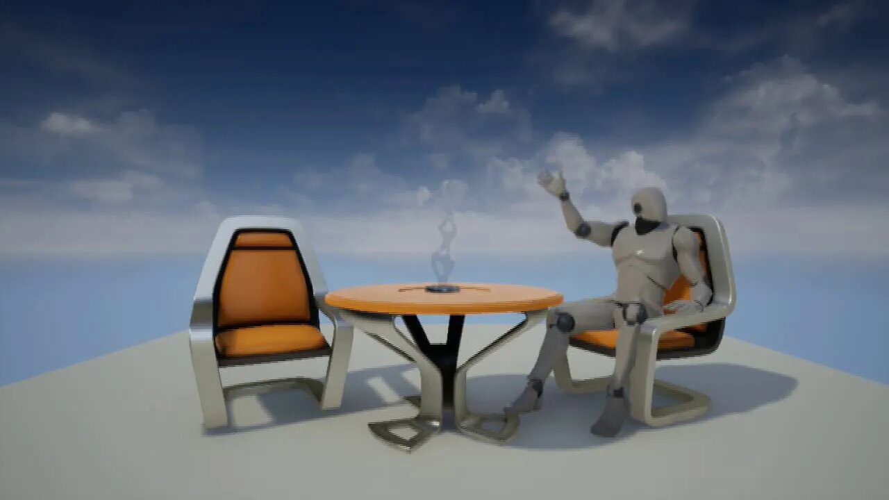 Unreal 425 My first in engine custom rigged animation