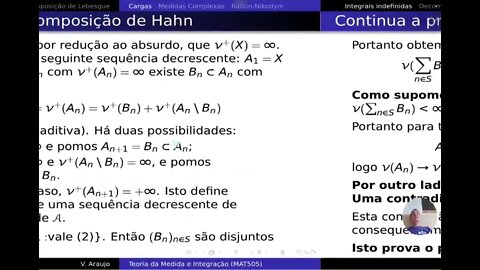 Medida e Integração: Teorema de Decomposição de Hahn e o Teorema de Borel-Cantelli