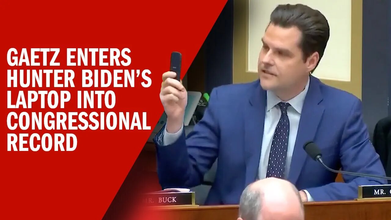 BREAKING: DOJ Official CONFIRMS “ongoing investigation” into Hunter Biden’s Laptop!