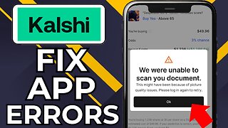 HOW TO FIX KALSHI APP NOT WORKING