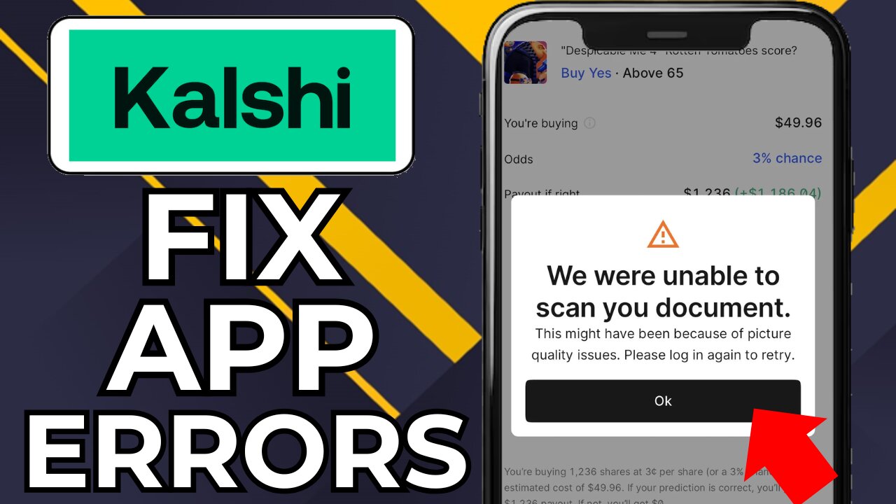 HOW TO FIX KALSHI APP NOT WORKING