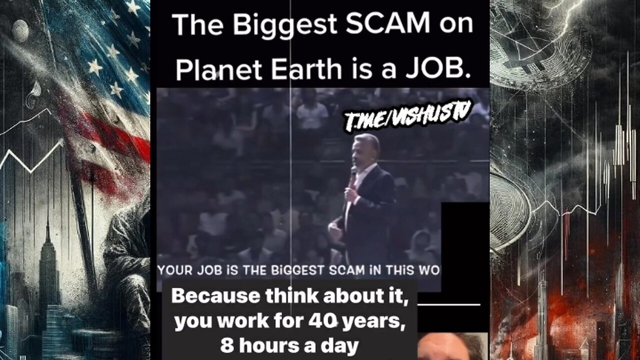 The Biggest Scam On The Planet Earth Is A Job... 😮 #VishusTv 📺