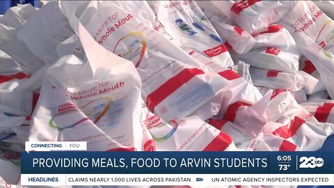 Providing Meals for Arvin Students