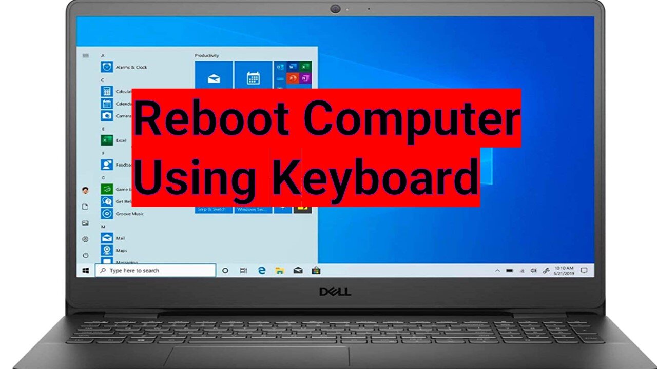 How to Reboot Computer Using keyboard