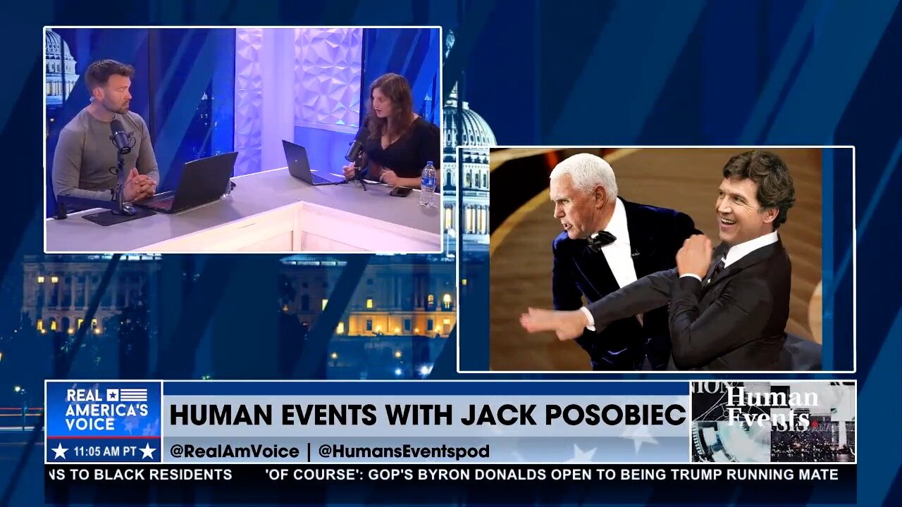 Tucker Carlson GRILLS Mike Pence For Prioritizing Ukraine Over America