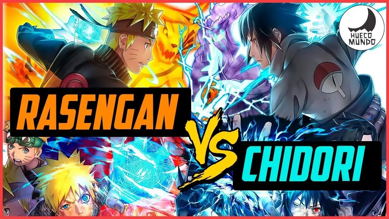 Rasengan vs Chidori | Qual é mais forte?