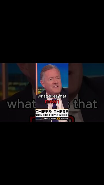 Piers Morgan 18 GENDER OPTIONS Debate!