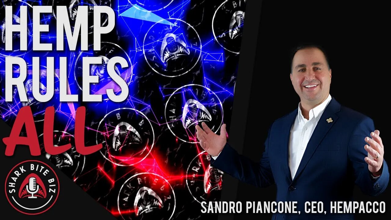 #102 Hemp Rules All with Sandro Piancone, CEO of Green Globe International, Inc ($GGII)