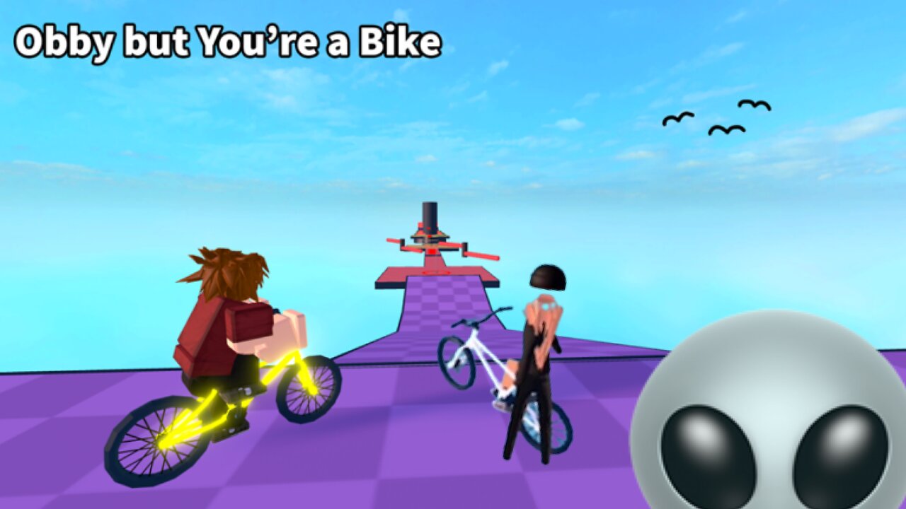 Roblox - obby but your on a bike