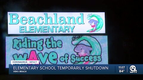 Beachland Elementary in Indian River County temporarily closed because of COVID-19 outbreak