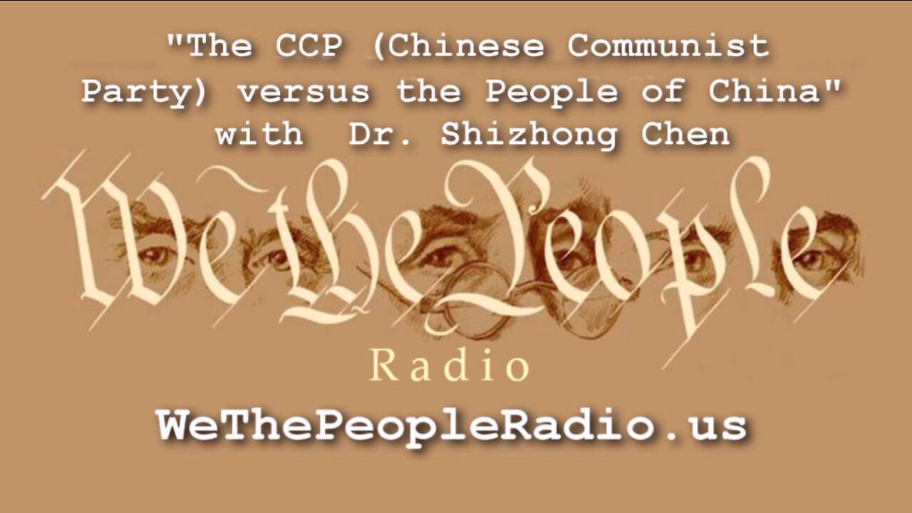 The CCP (Chinese Communist Party) versus the People of China