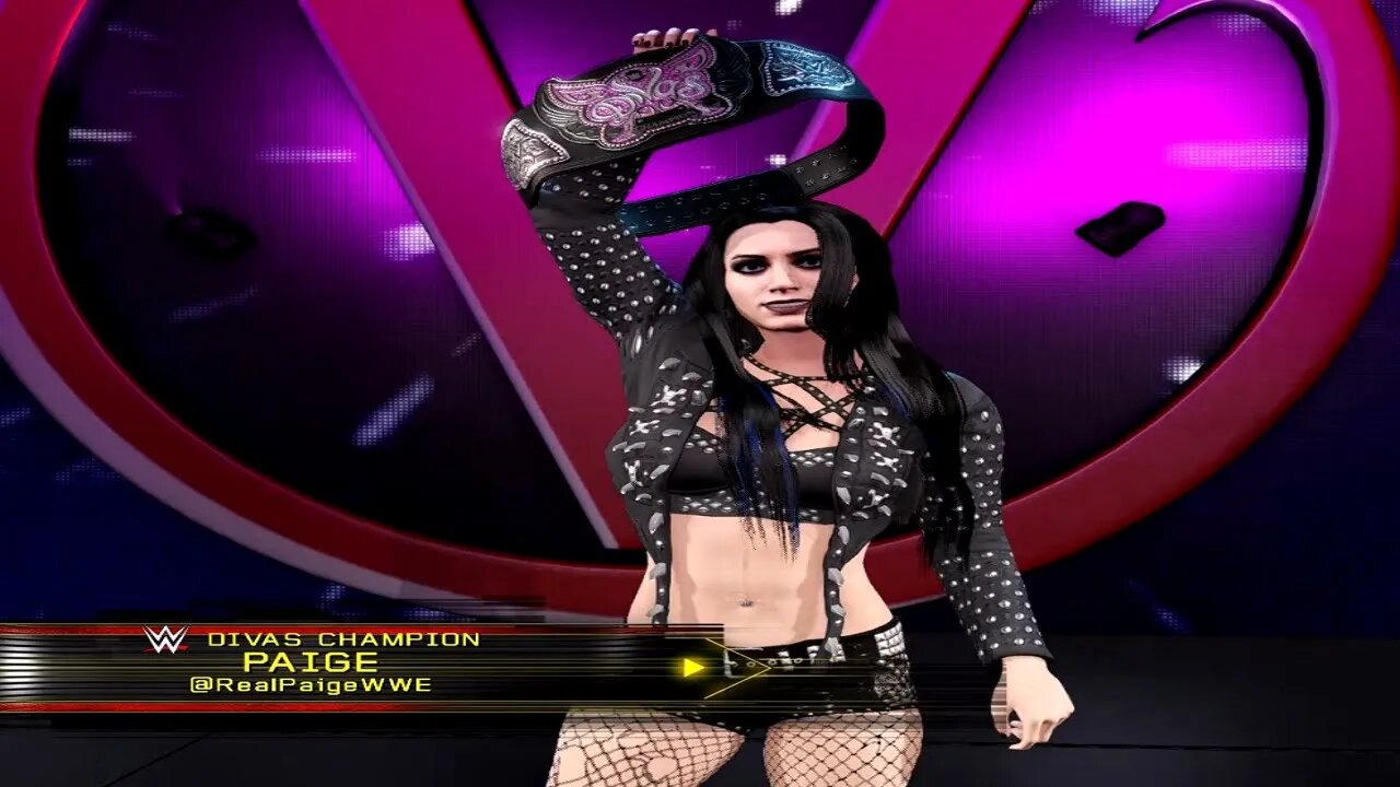 WWE 2k22 Paige Entrance