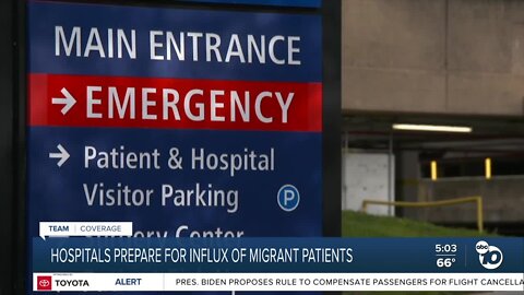 Hospitals prepare for influx of migrant patients