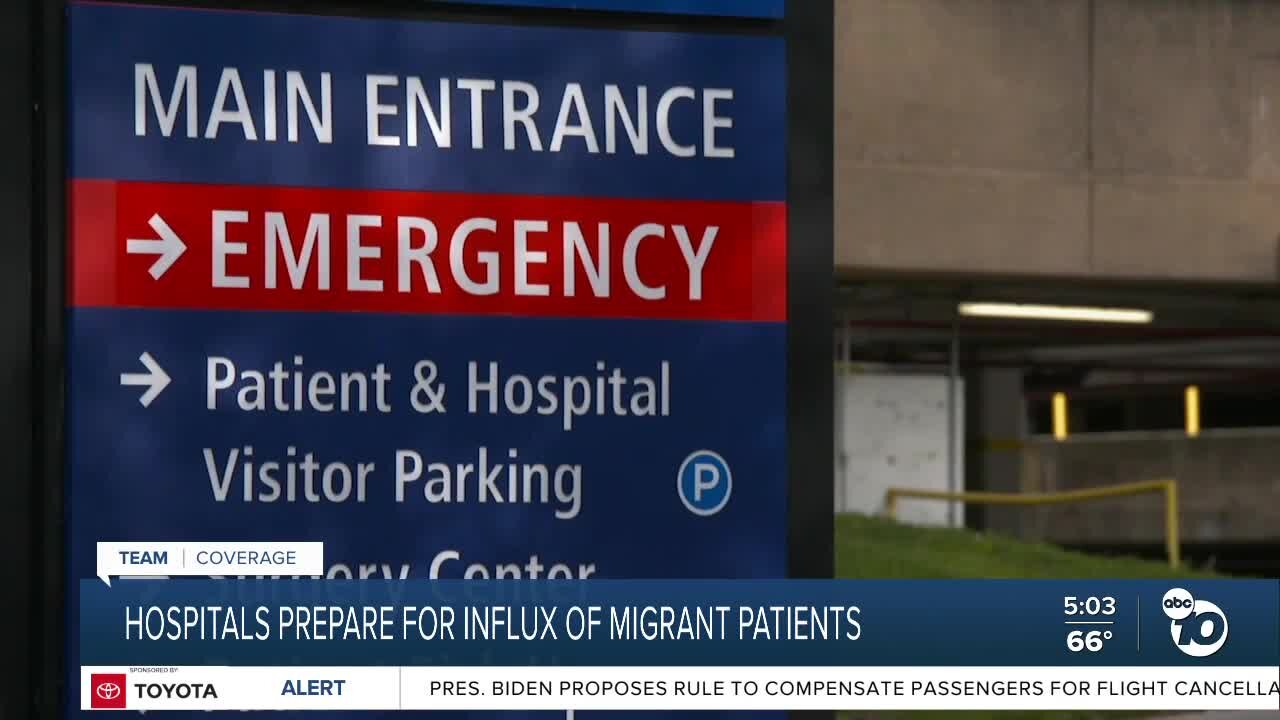 Hospitals prepare for influx of migrant patients