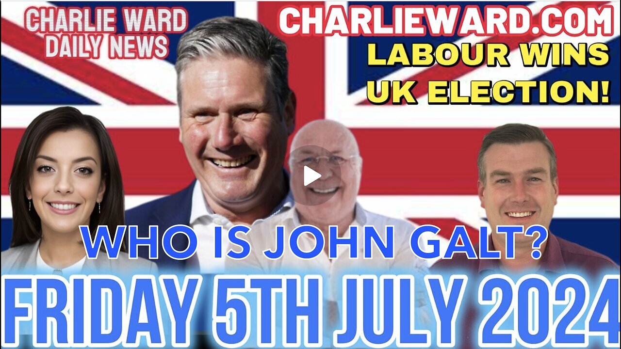 CHARLIE WARD DAILY NEWS BRIEF-UK ELECTIONS. TY JGANON, SGANON