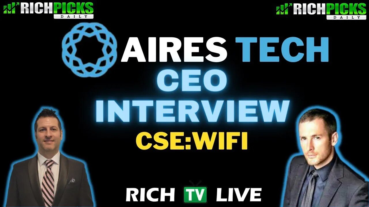 American Aires Inc. (OTCQB: AAIRF) (CSE: WIFI) Dimitry Serov Interview - RICH TV LIVE