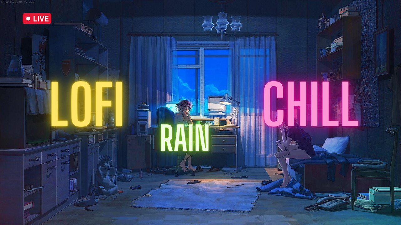 🔴 LOFI MUSIC 24h 🌱 Relax - Study 🌧️