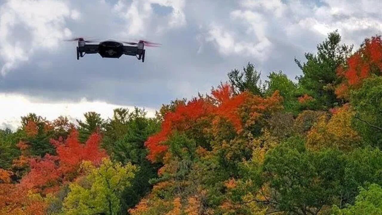 Fall colors at the Mill creek train trestle