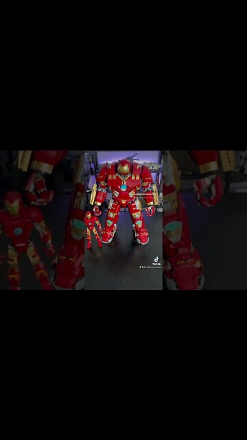 Iron Man Hulkbuster Alternate build! This things is MASSIVE! #shorts #lego #legoalternatebuild #moc