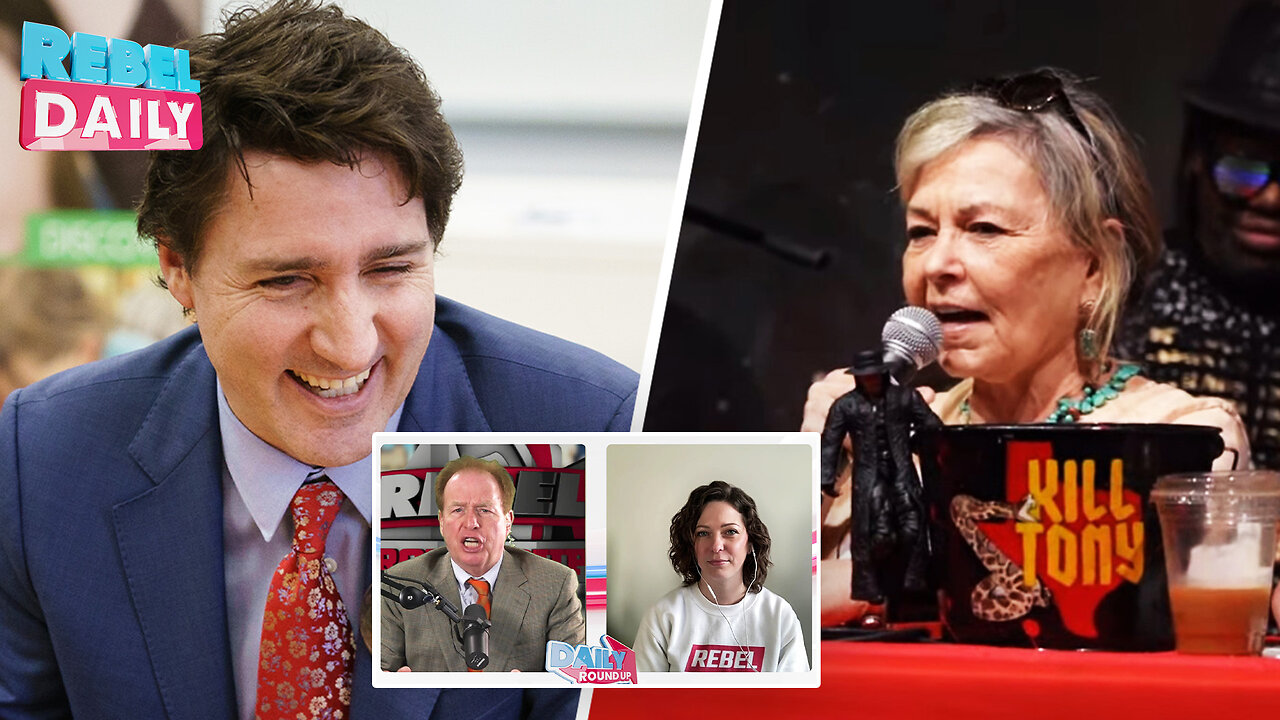 American actress and comedian, Roseanne Barr comments on Canada, calling Trudeau, 'Castro's son'