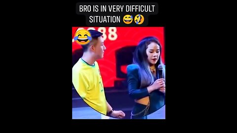 Bro is in very difficult situation 😂 #trending #content #funny