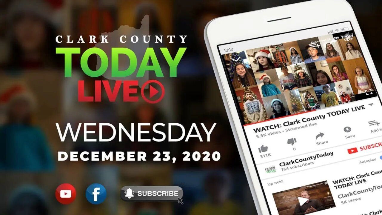 WATCH: Clark County TODAY LIVE • Wednesday, December 23, 2020